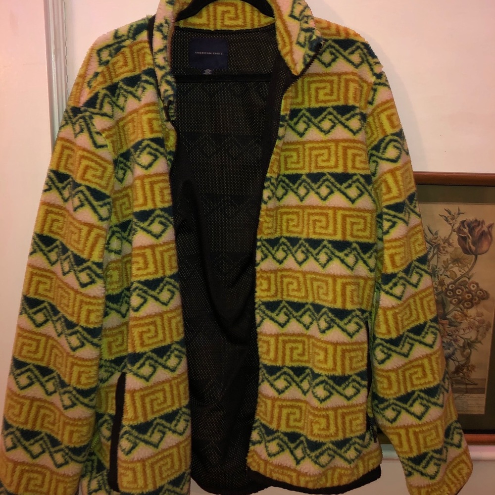 American eagle puffy coat size xxl